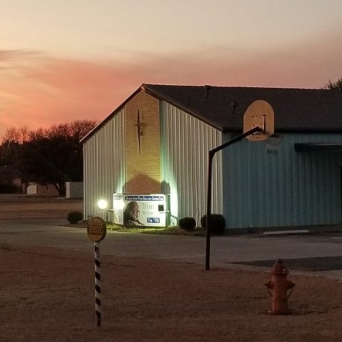 Church at night